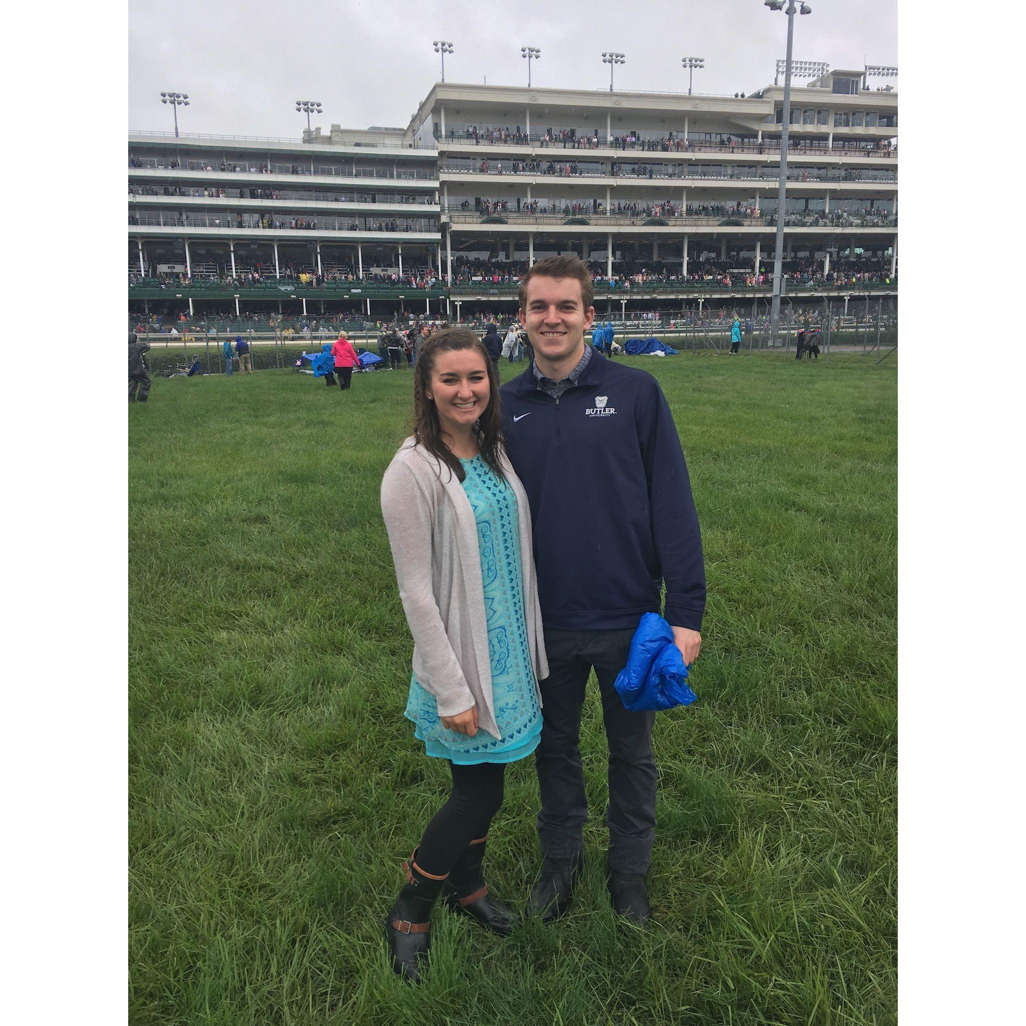 Our first photo together