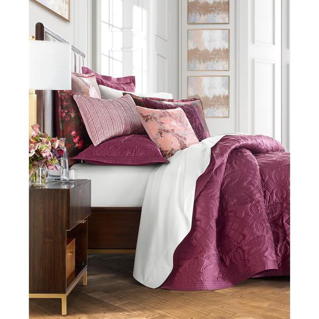 Hotel Collection Dutch Floral Coverlet, Full/Queen, Created for Macy's