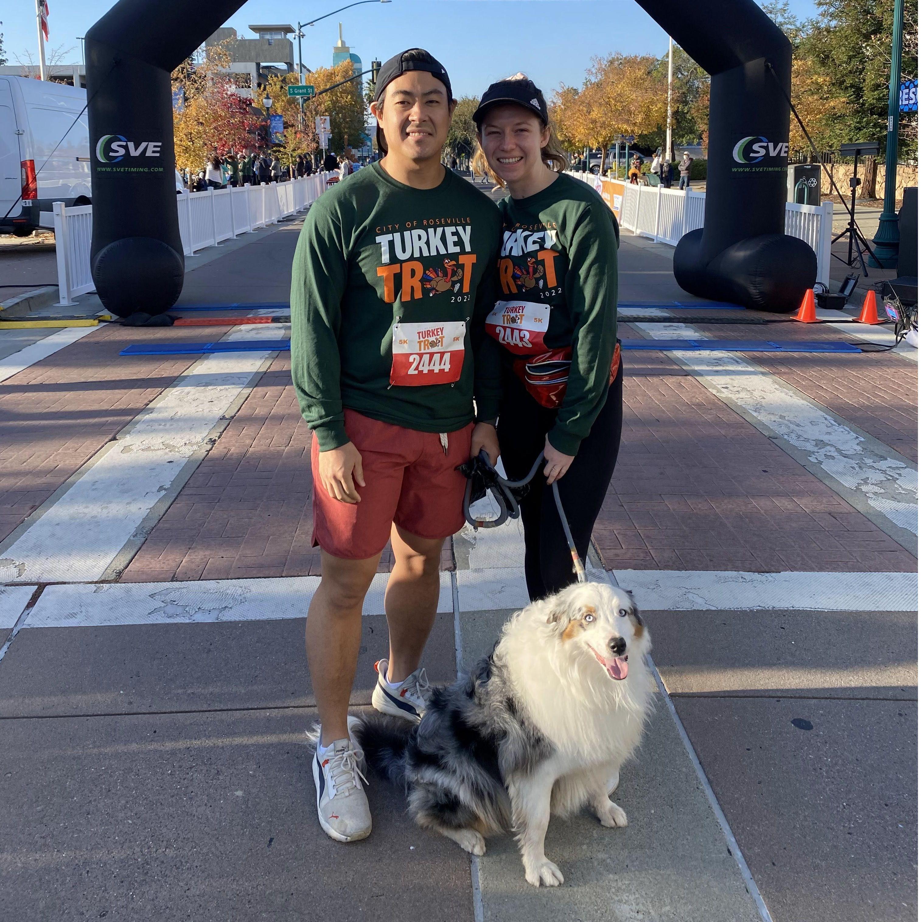 I guess we are a family that does fun runs now.