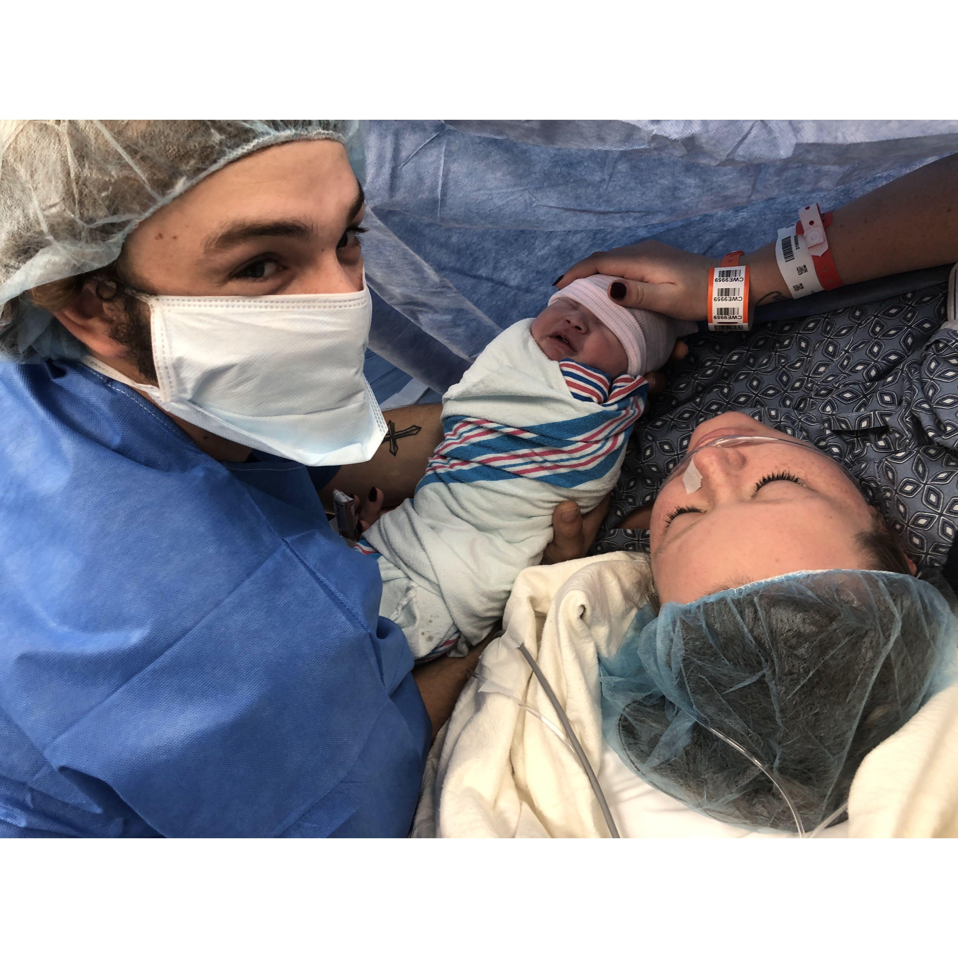 Meeting our little girl  <3