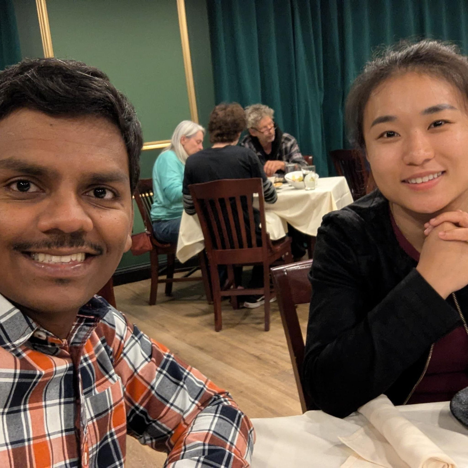 Celebrating our one year dating anniversary!