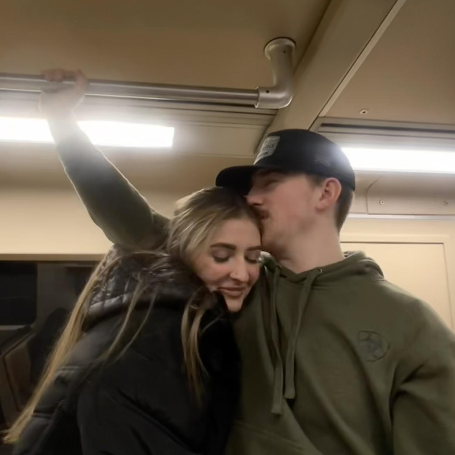 Taking the subway in Atlanta at the Passion Conference! Jan 2025