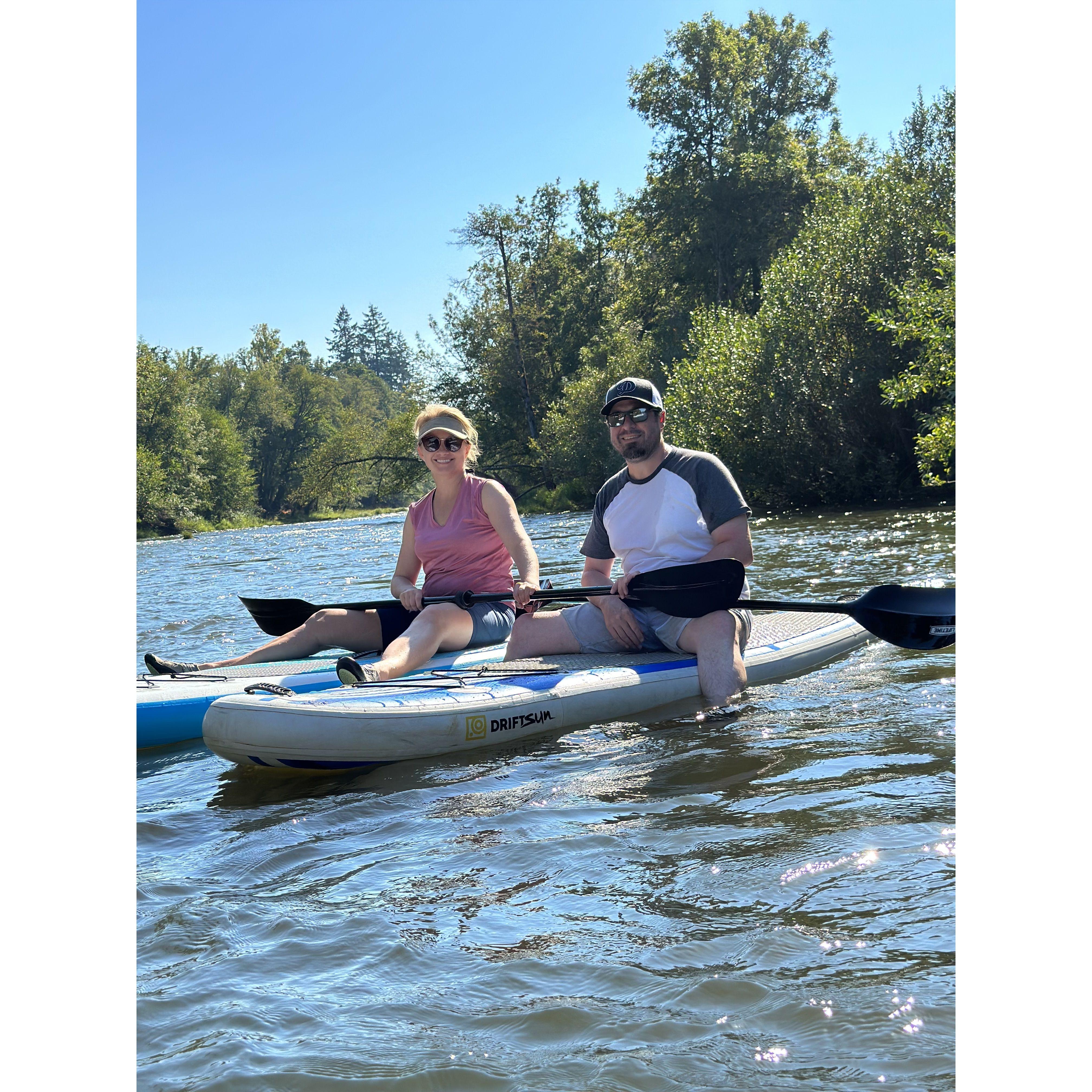 Willamette river, Oregon, USA