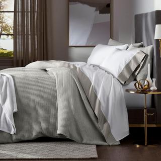 Colorblock 4-Piece Organic Sheet Set