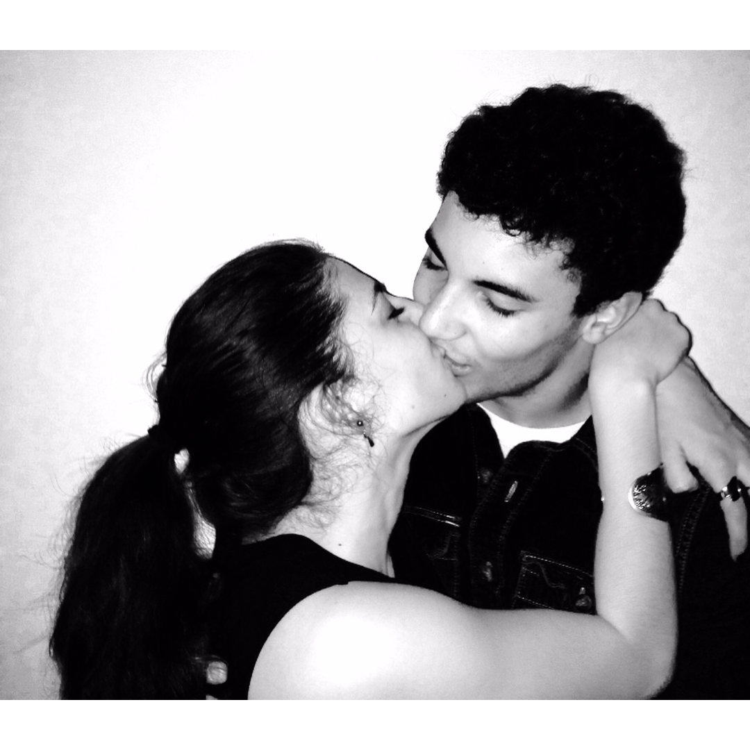 A fav. Our first kiss was caught on camera in 2015...at a college party...our freshman year of college, & yes Kristina kept it just in case she needed it for the future, like a wedding website. ;)