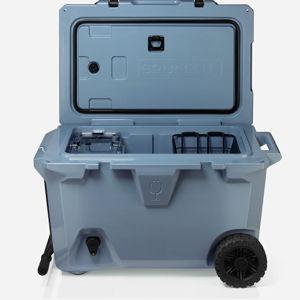 BrüTank 55-Quart Rolling Cooler | Denim
