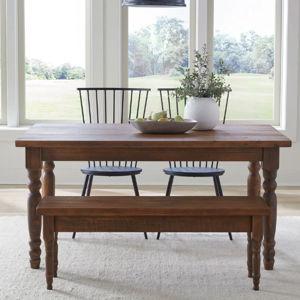 Valerie Original Dining Table - Rustic Walnut