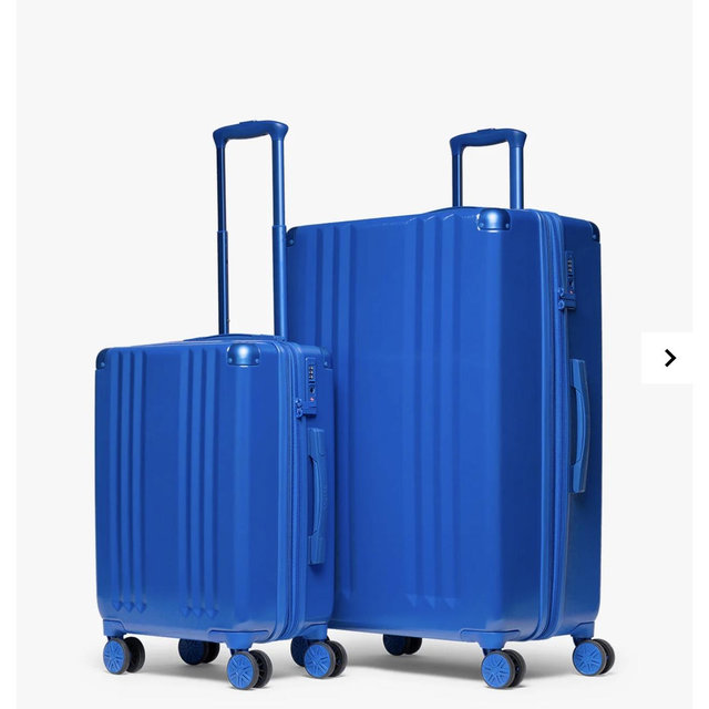Ambeur 2-Piece Luggage Set - COBALT
