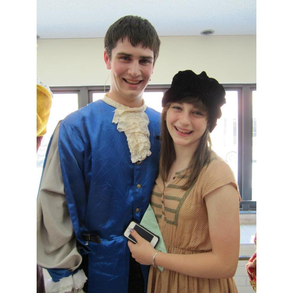 Thank goodness for drastic haircuts. After Joe's performance in "Once Upon a Mattress" at Hastings High, April 2012
