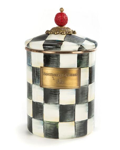 MacKenzie-ChildsCourtly Check Medium Canister