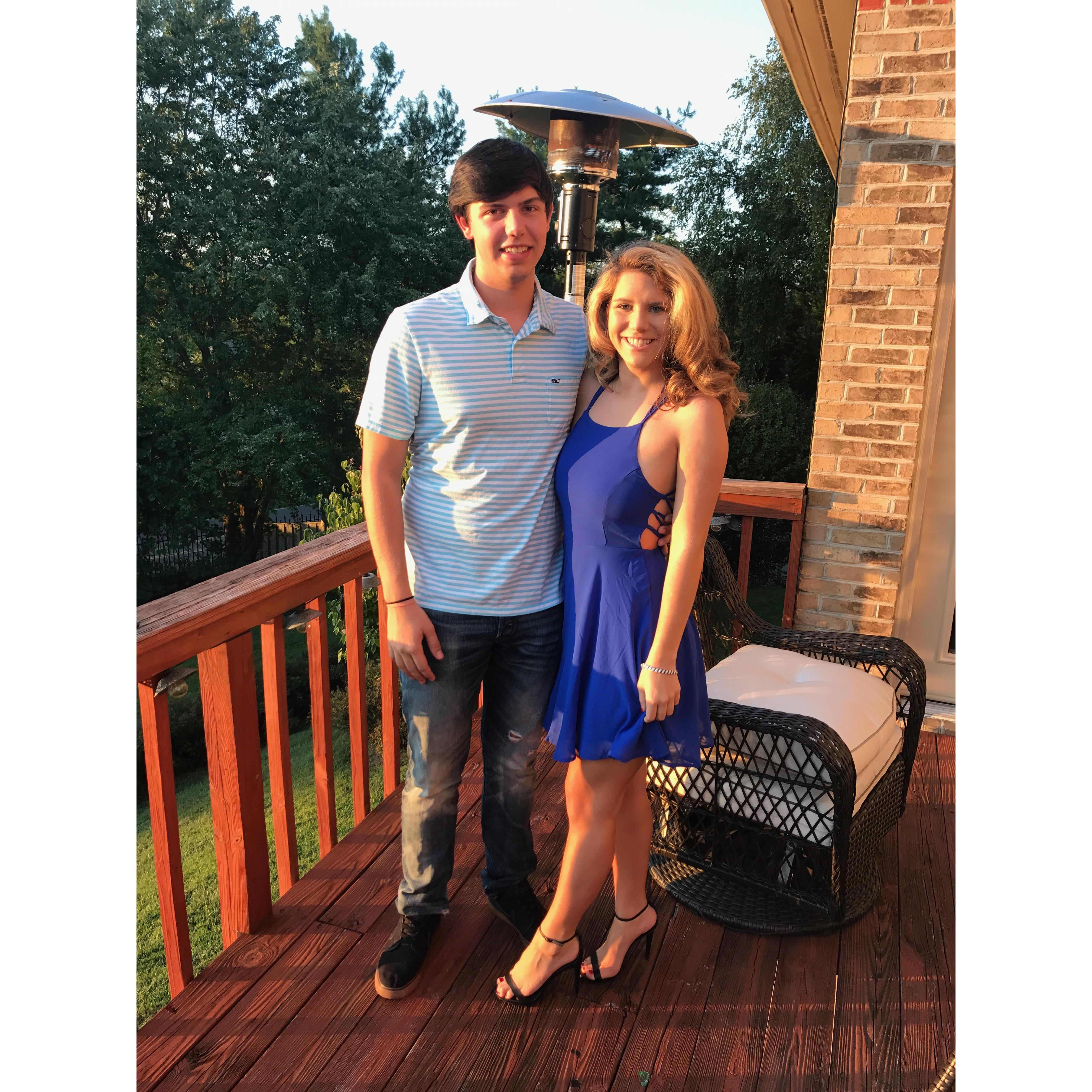 My senior year homecoming in 2017!
