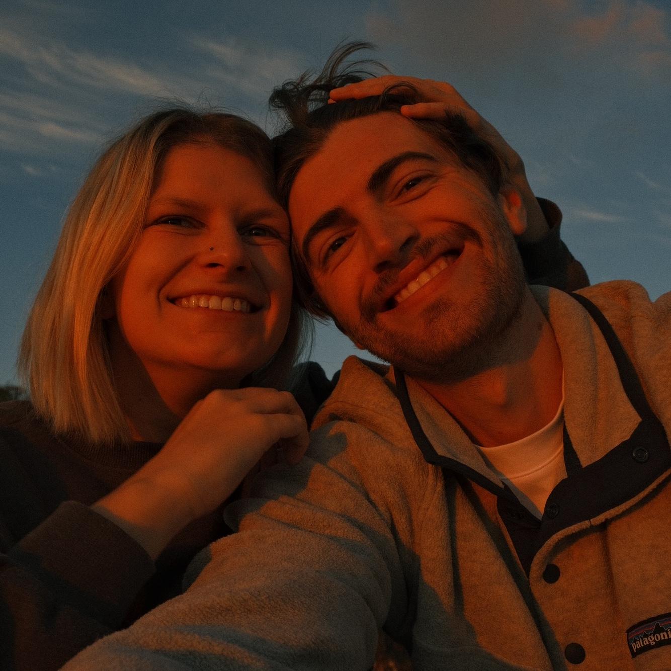 Watching the sunrise on North Stradbroke Island, QLD. April 2024.