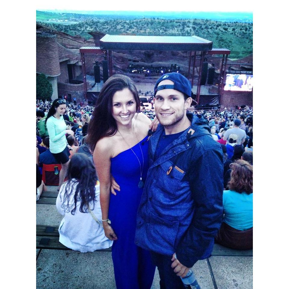 Brit & Ry at Rockrocks Amphitheater, CO.