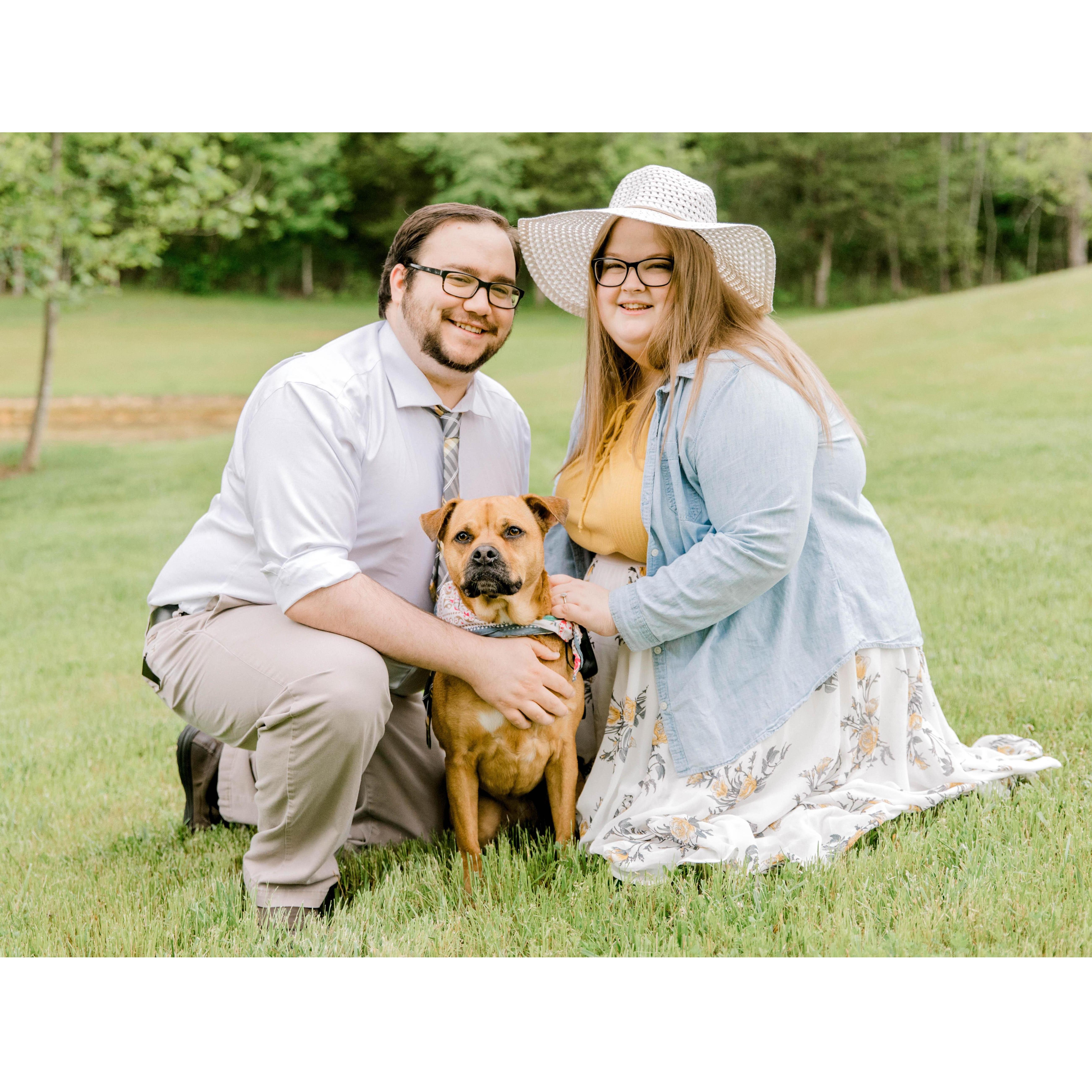 Our little family.