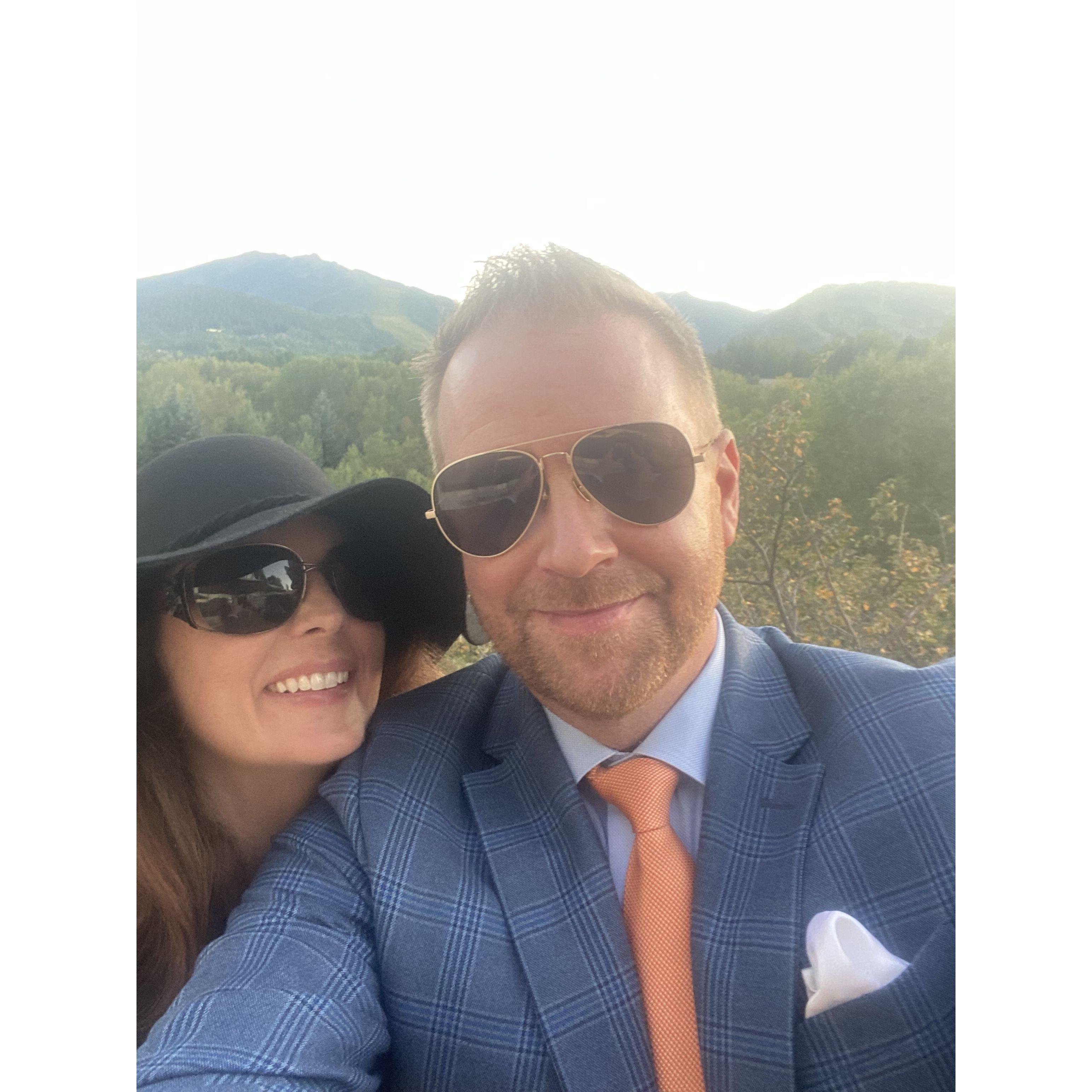 Aspen, CO wedding of friends