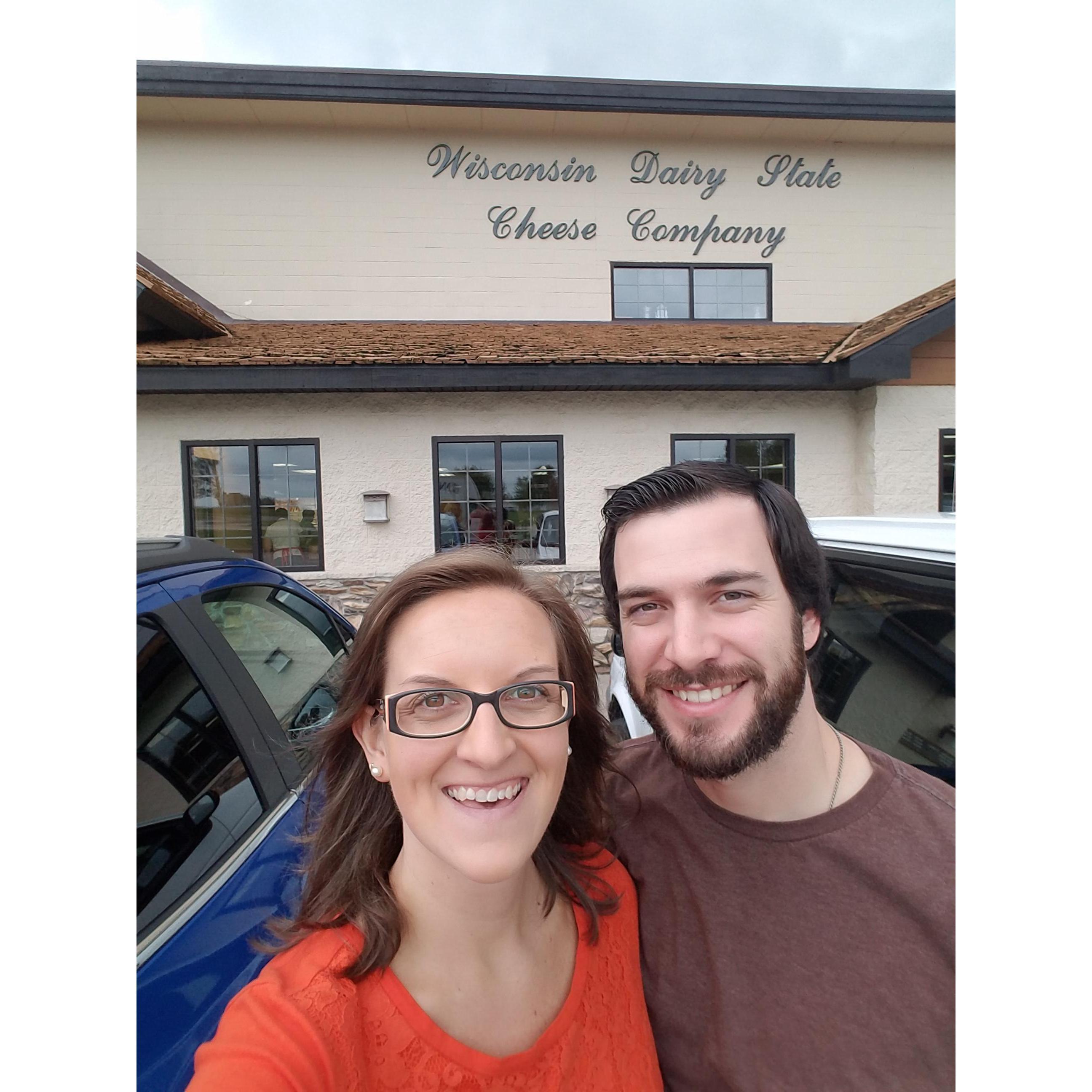 Because you can't visit WI without visiting one of the best cheese curds factories :-)