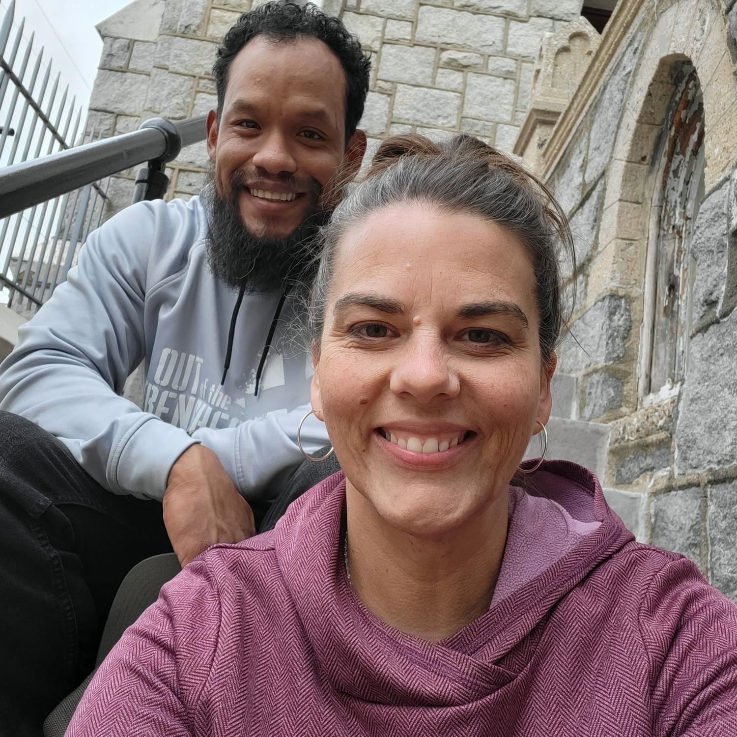 First time serving at Philly Dream Center together!
