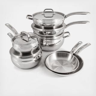 Belly Shape 12-Piece Cookware Set