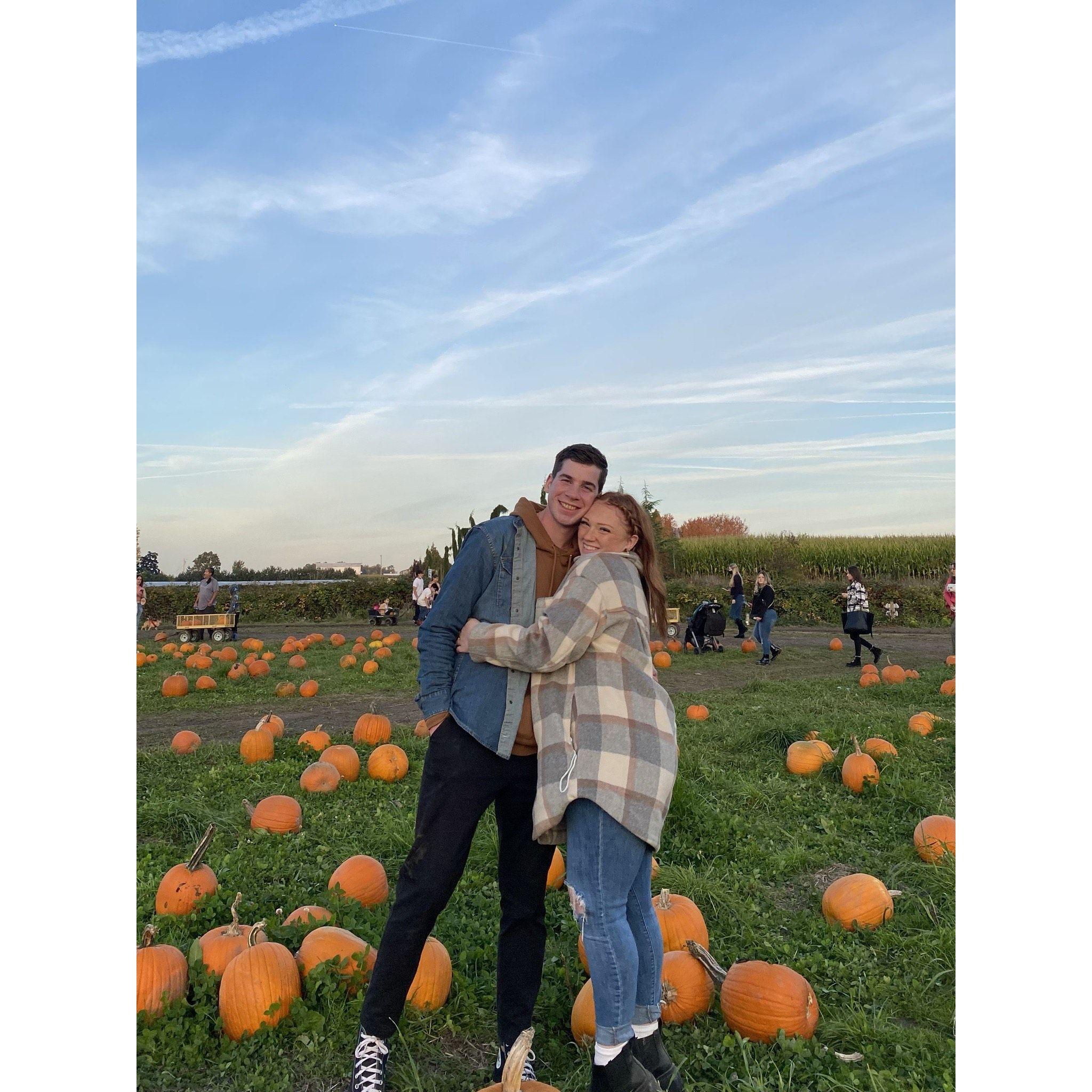 Sauvie's Island October 2021. First pumpkin patch date