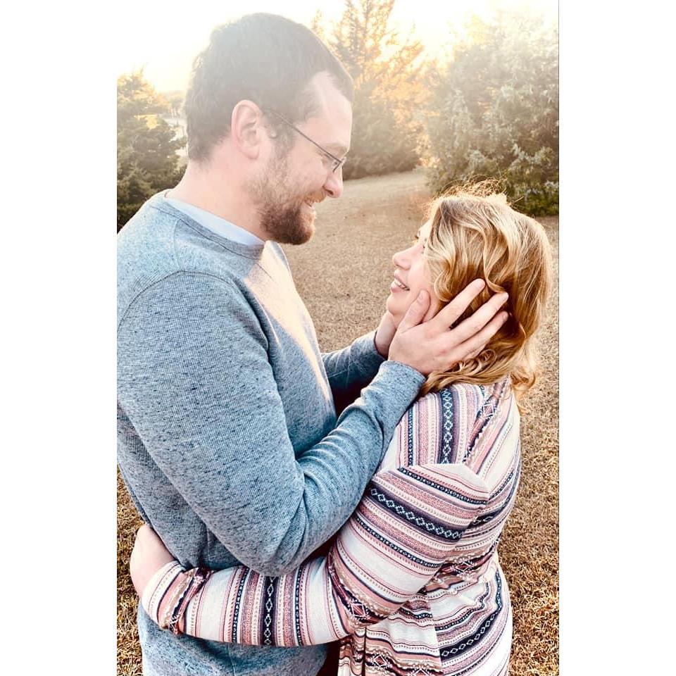 One of my favorite pictures from our engagement picture session