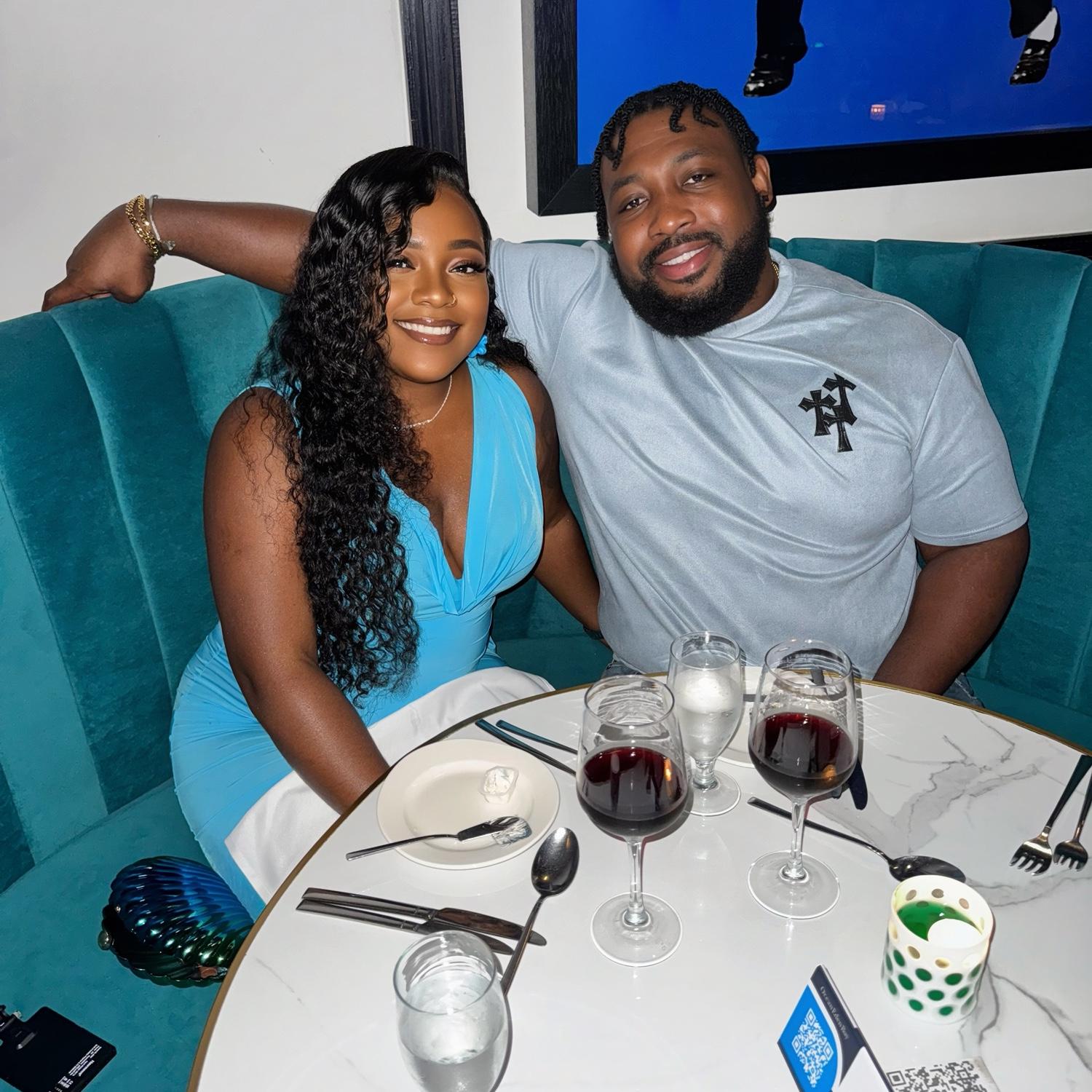 Baecation dinner date 🥰