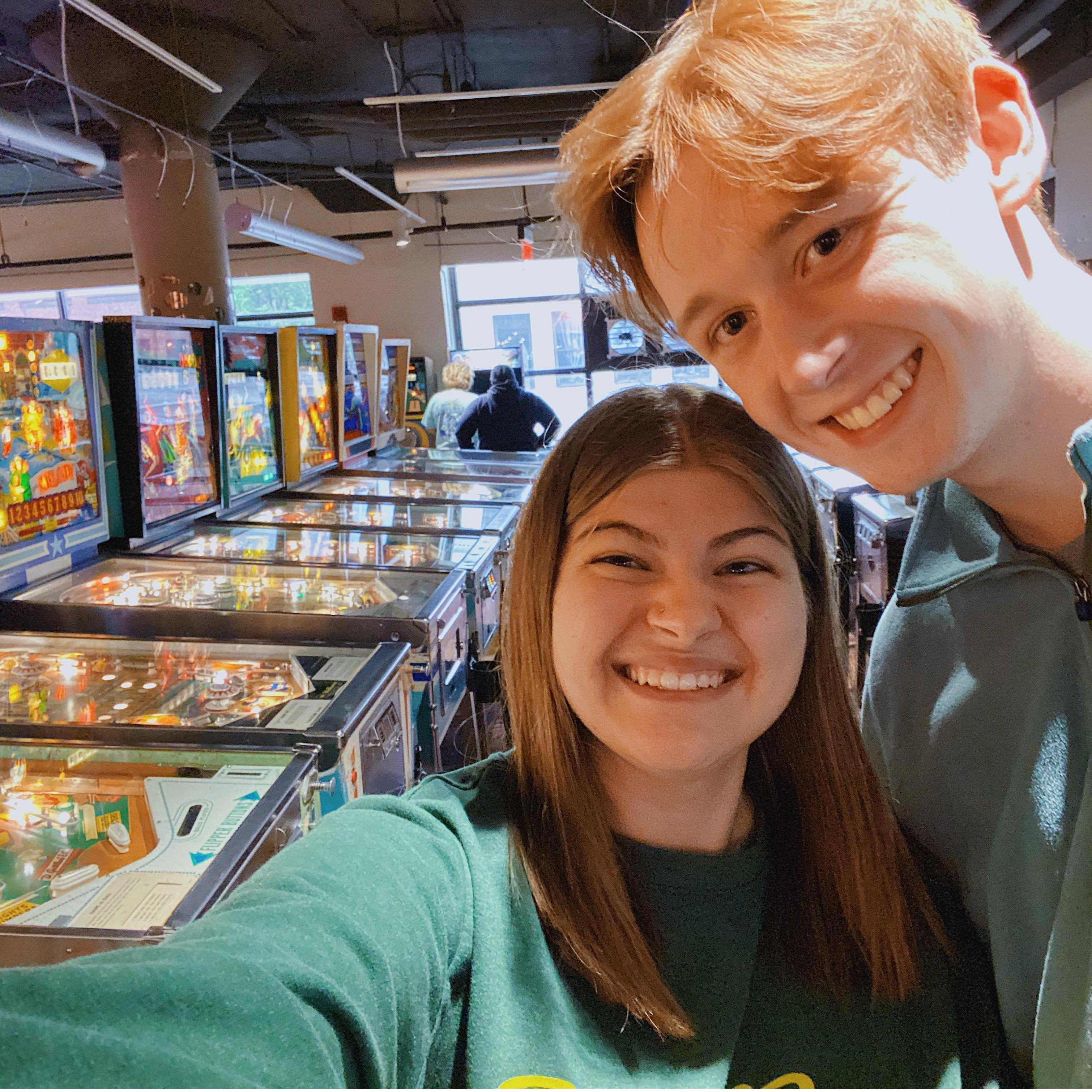 Pinball Museum in Roanoke! One of our favorite dates!!