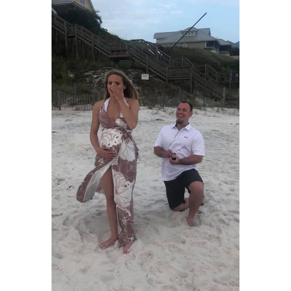 She said "Yes!"
