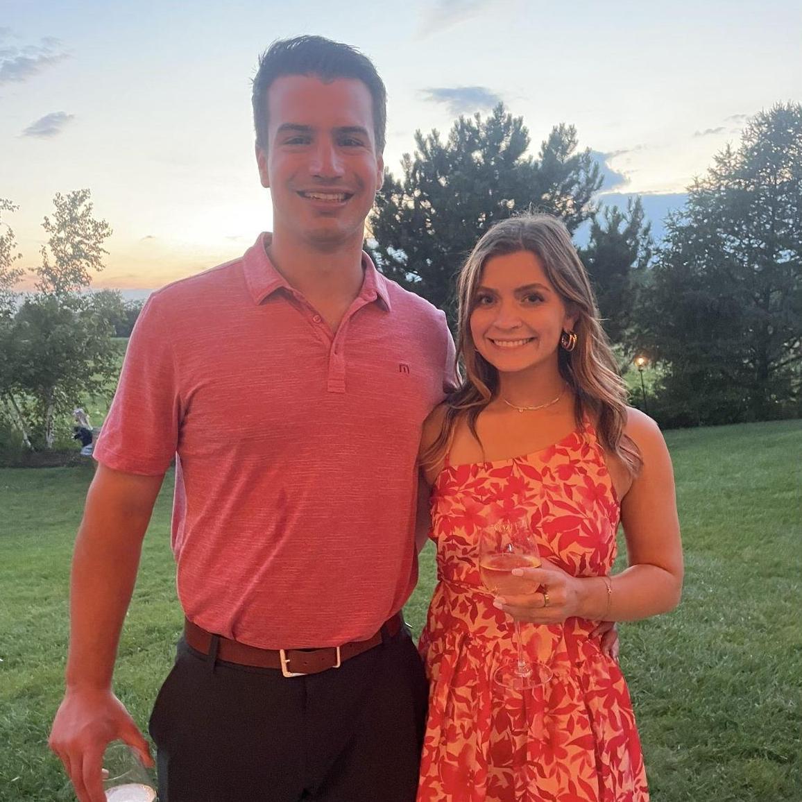 Tay's cousin's wedding in 2023 at Pinstripes