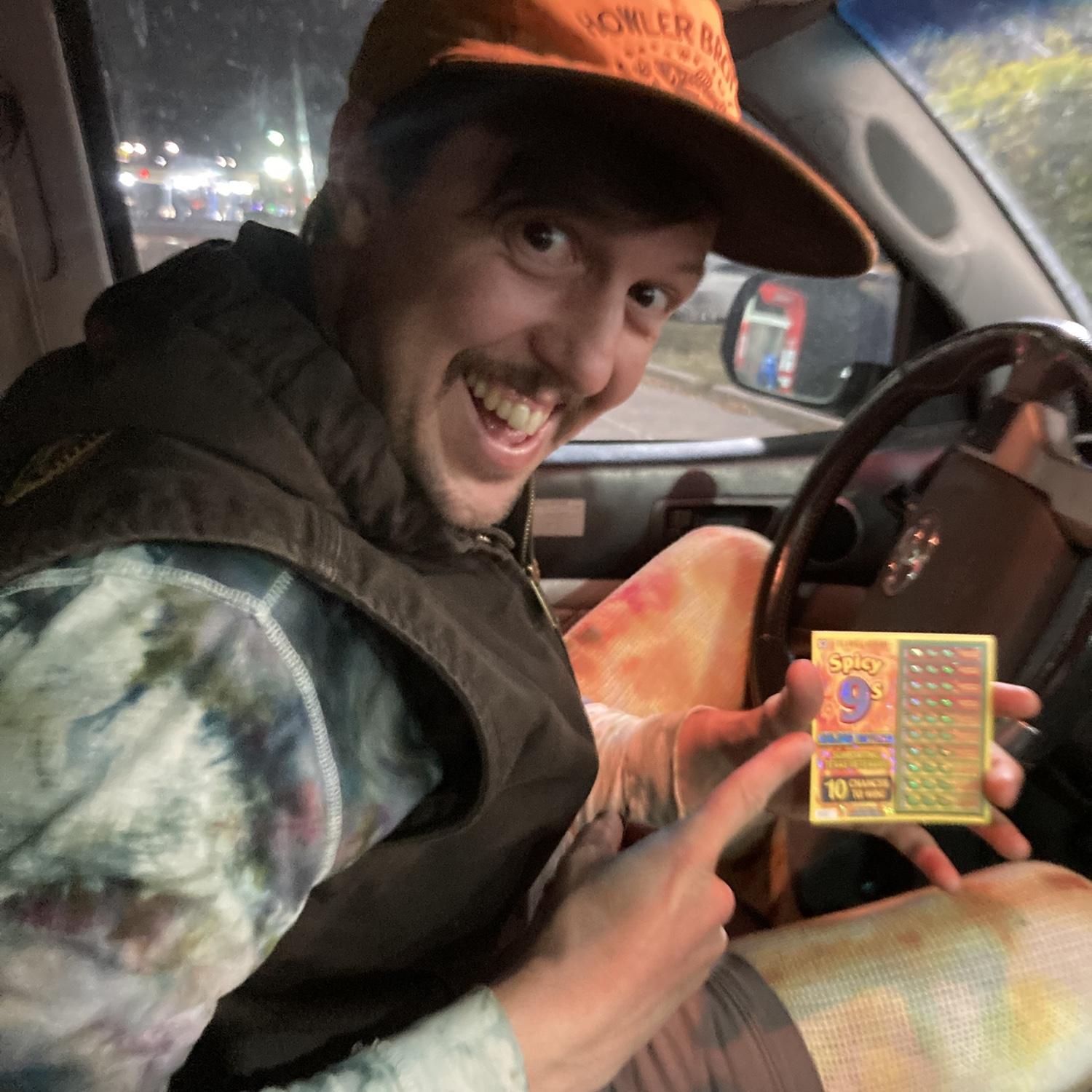 On Nathan's last night in San Marcos he wanted to buy a few lottery tickets! Feeling lucky!