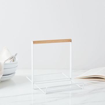 Cookbook Stand, White