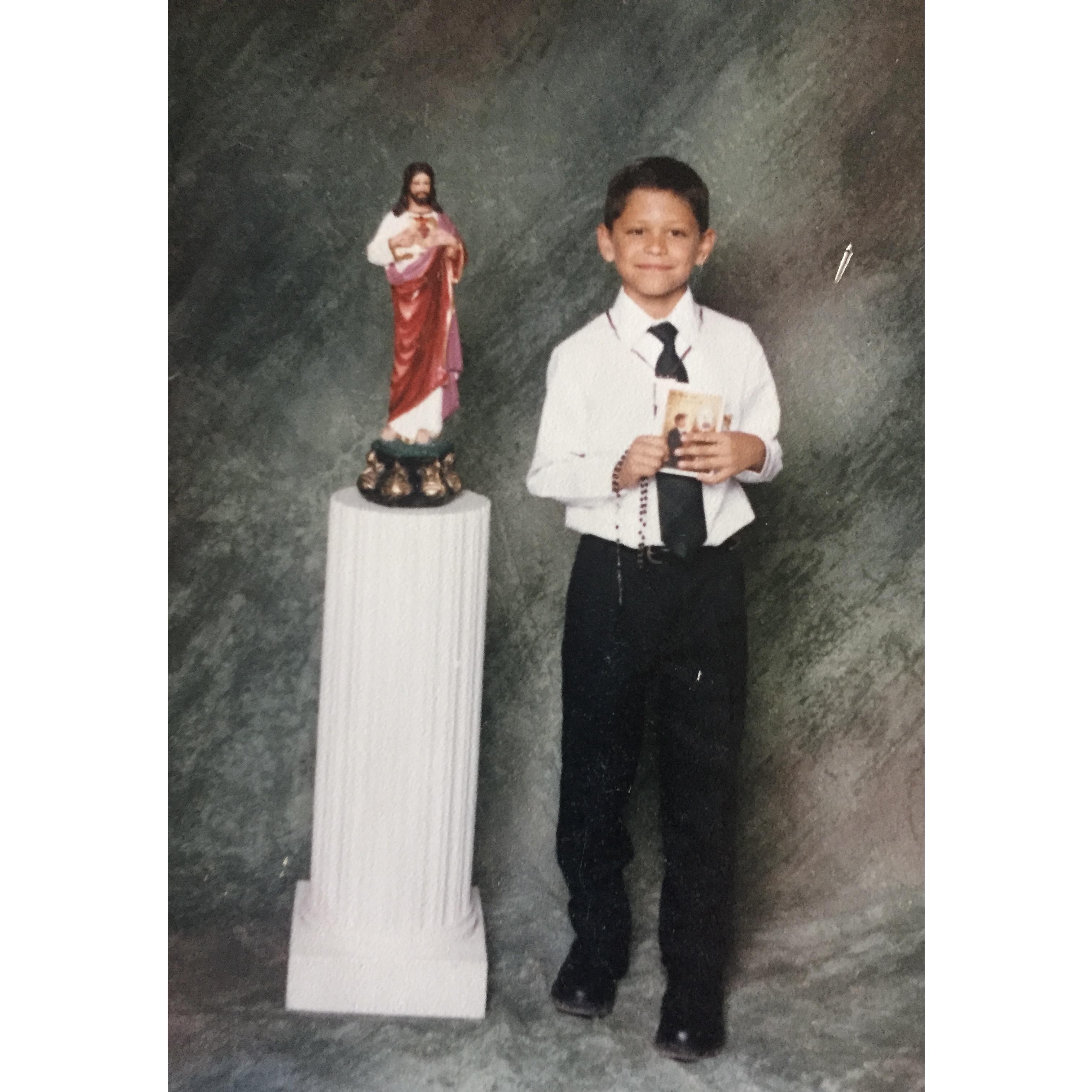 Dominic's First Holy Communion!