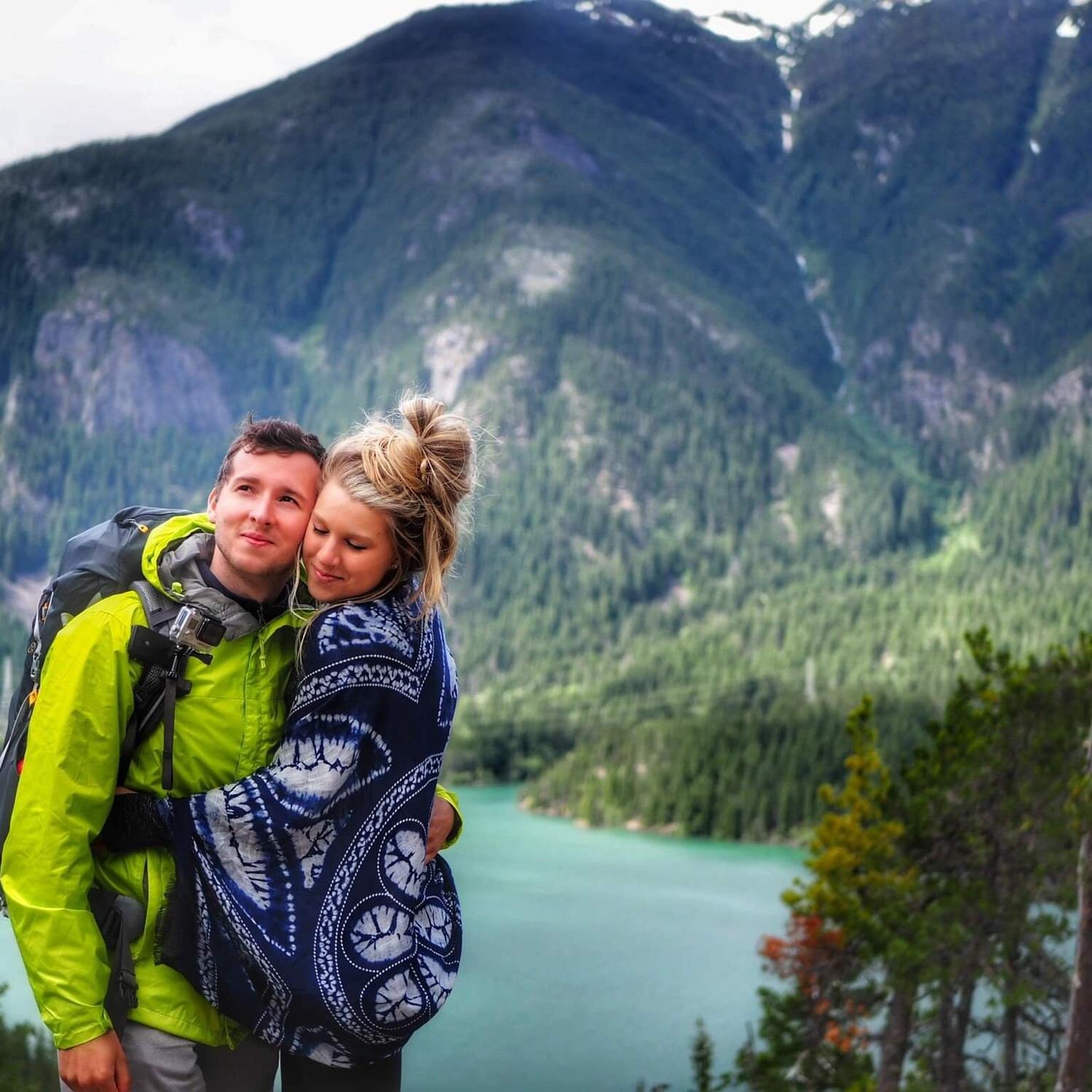 Diablo Lake in Washington, 2018