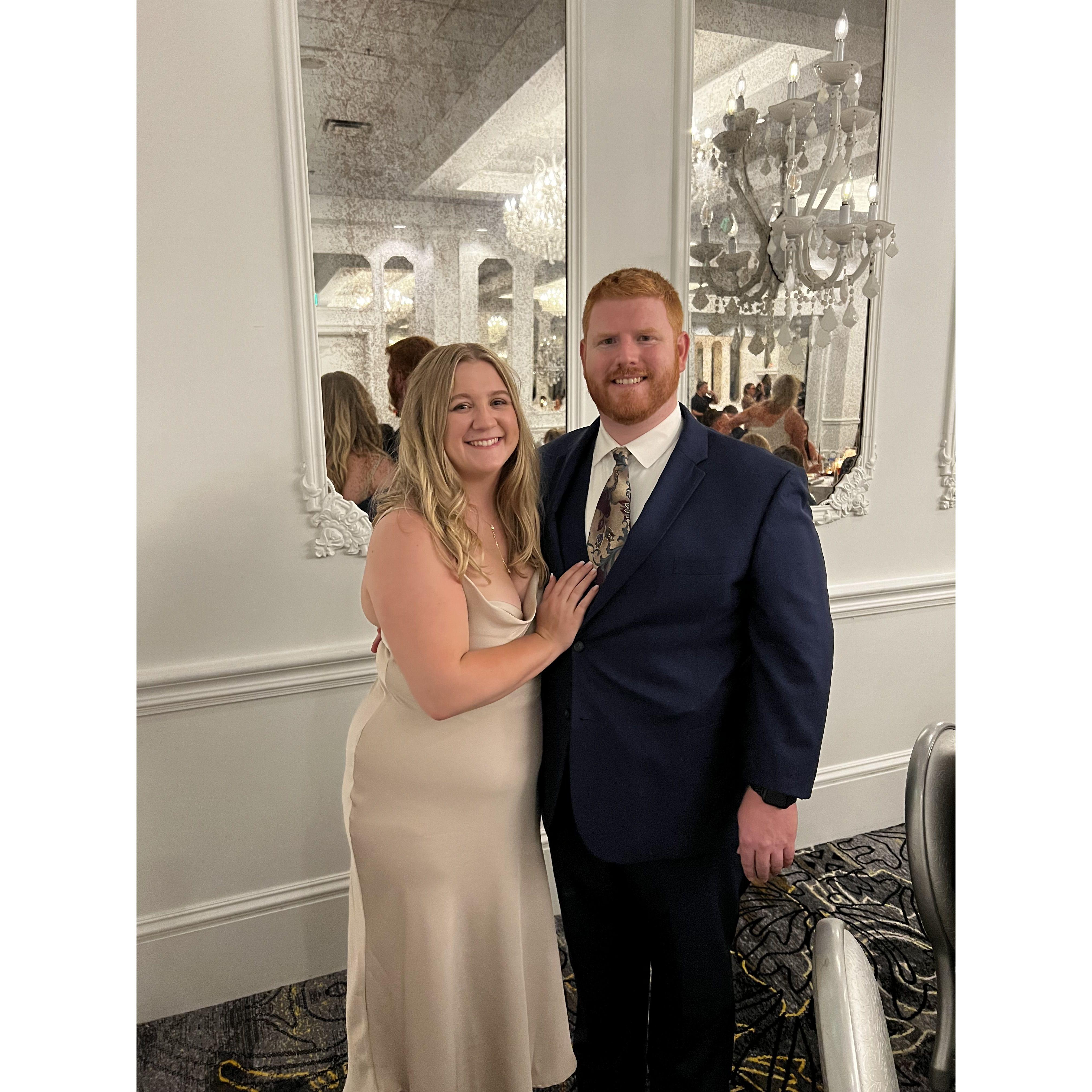 July 2, 2022 - Us at Kevin and Faith's wedding