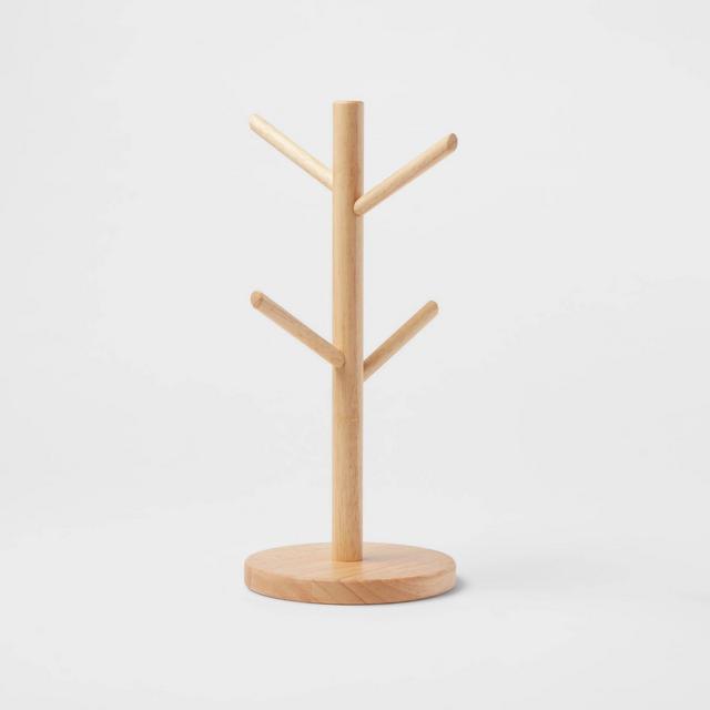 Rubberwood Mug Tree - Threshold™