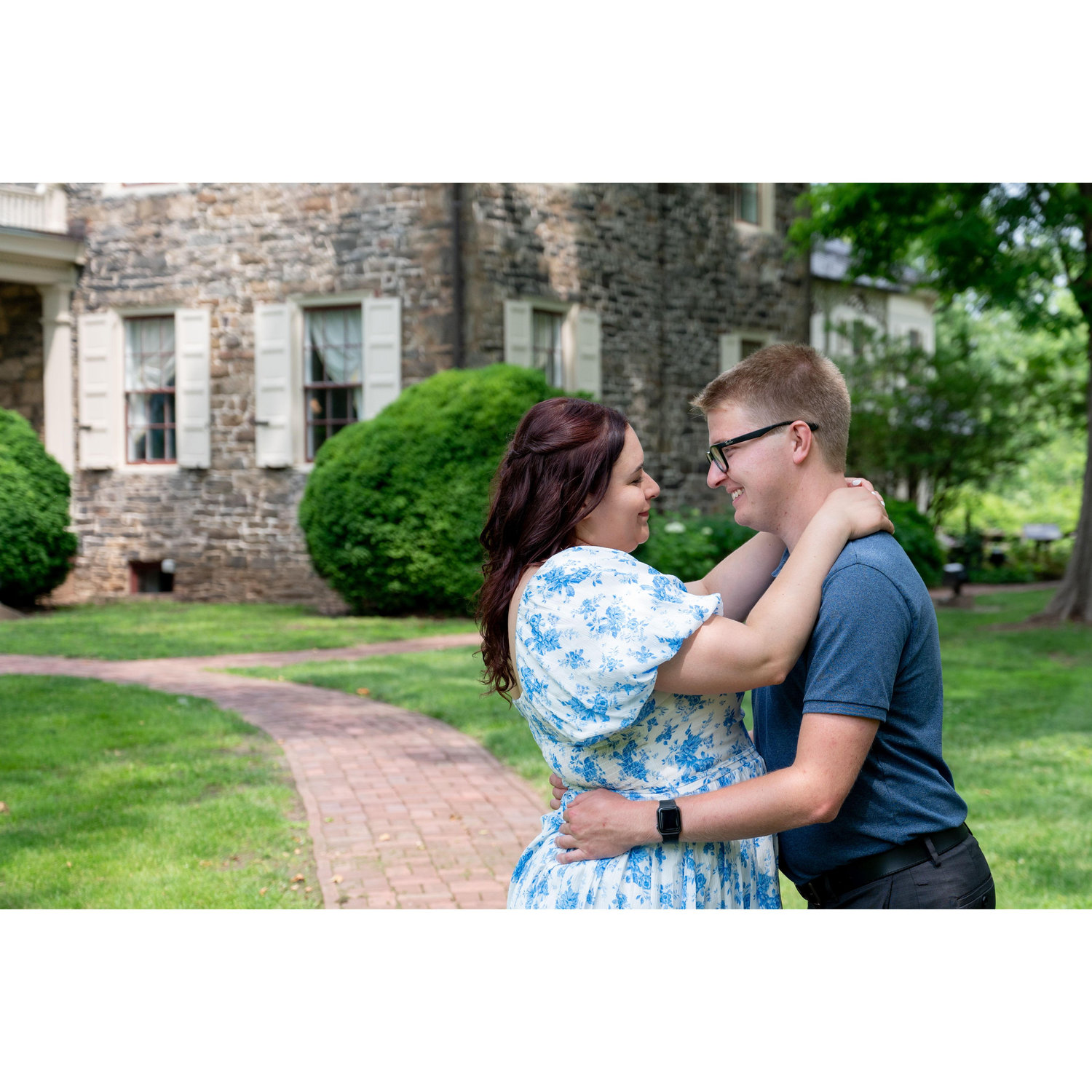 Taken from our Engagement Session exactly a year before our wedding on June 13th, 2025.