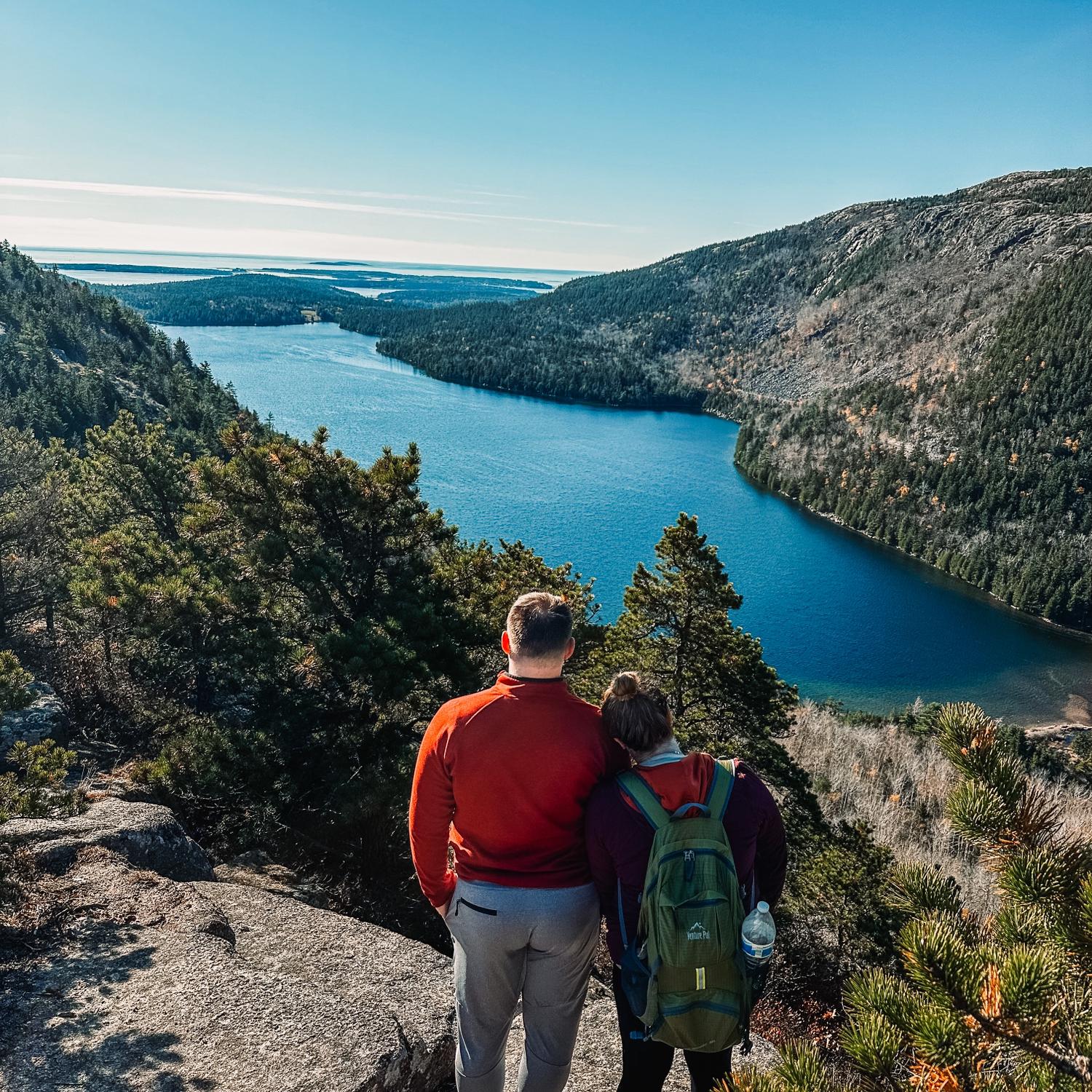 Hiking in Acadia