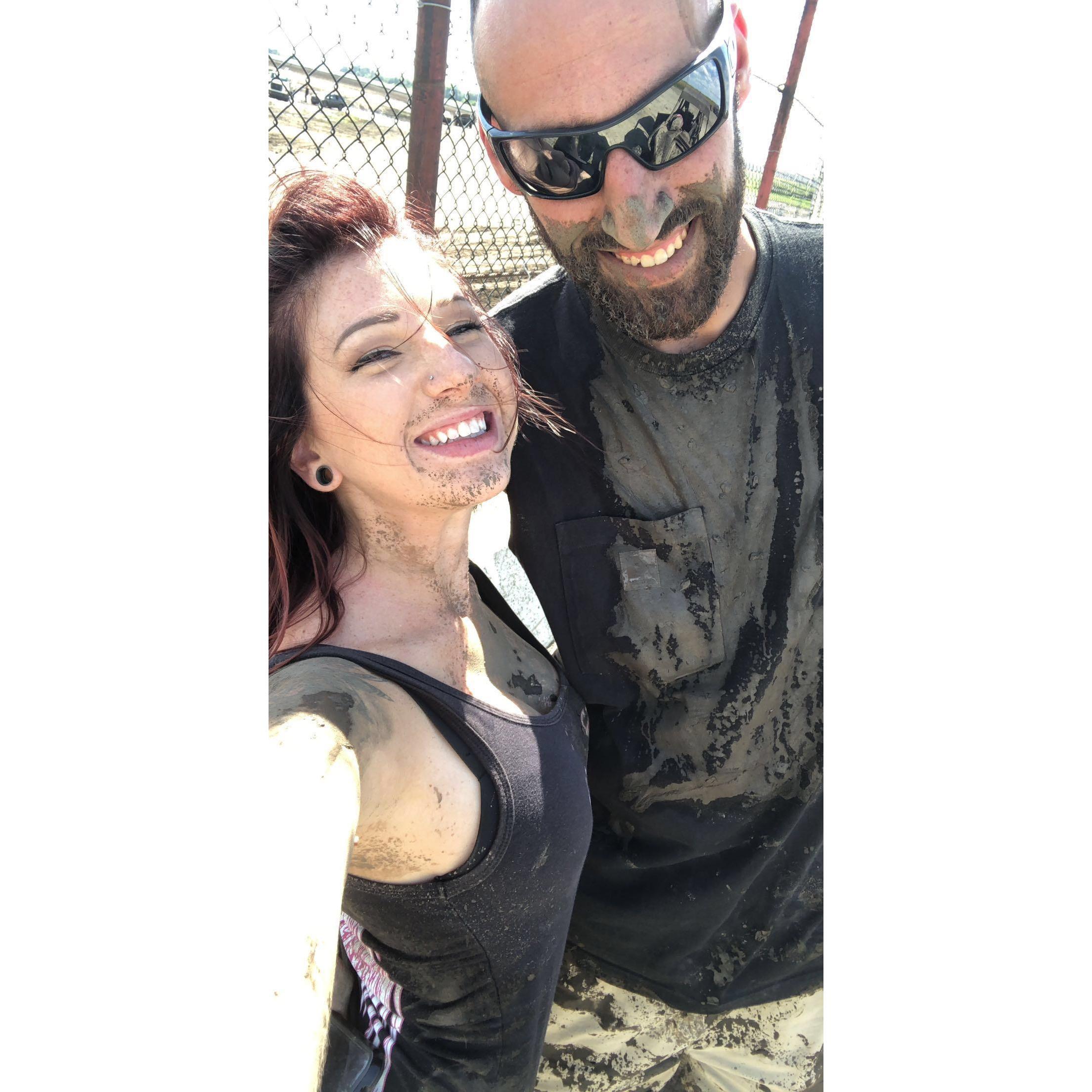 Mud & Fun, because Dylan likes to get dirty.
