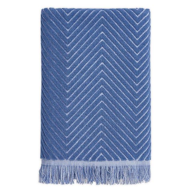 Chevron Textured Bath Towel