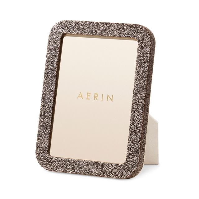 AERIN Modern Shagreen Frame, 5" x 7"