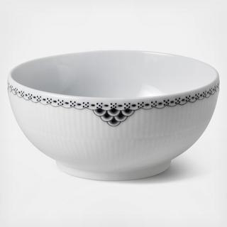 Black Lace Serving Bowl