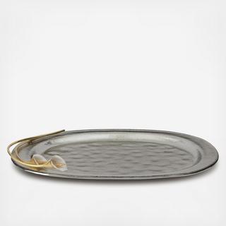 Calla Lily Glass Tray