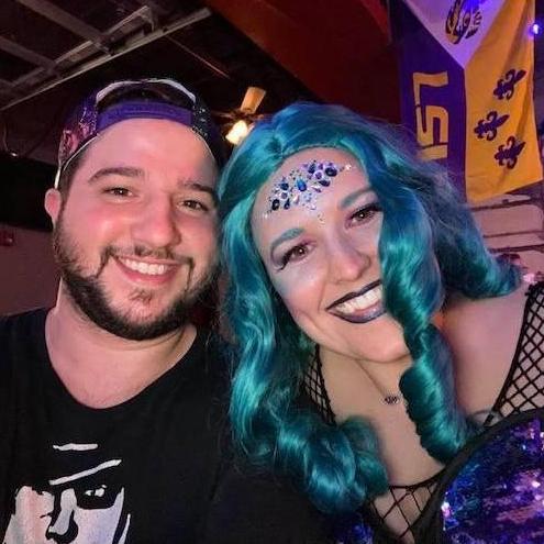 Katherine's first Mardi Gras as a Siren! February 2020.