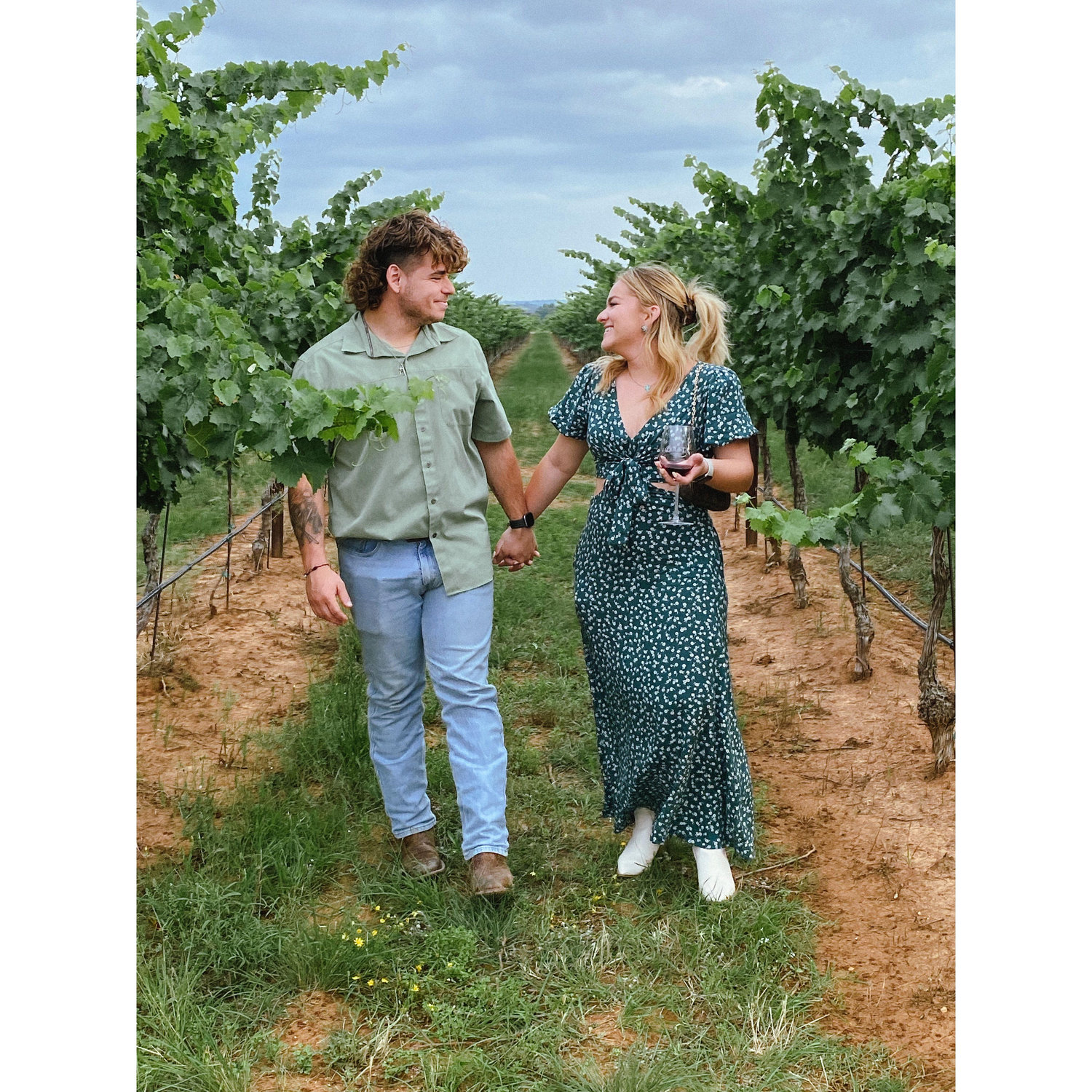 We went down to Texas to visit Cayla's parents and do some winery tours in Fredericksburg!!