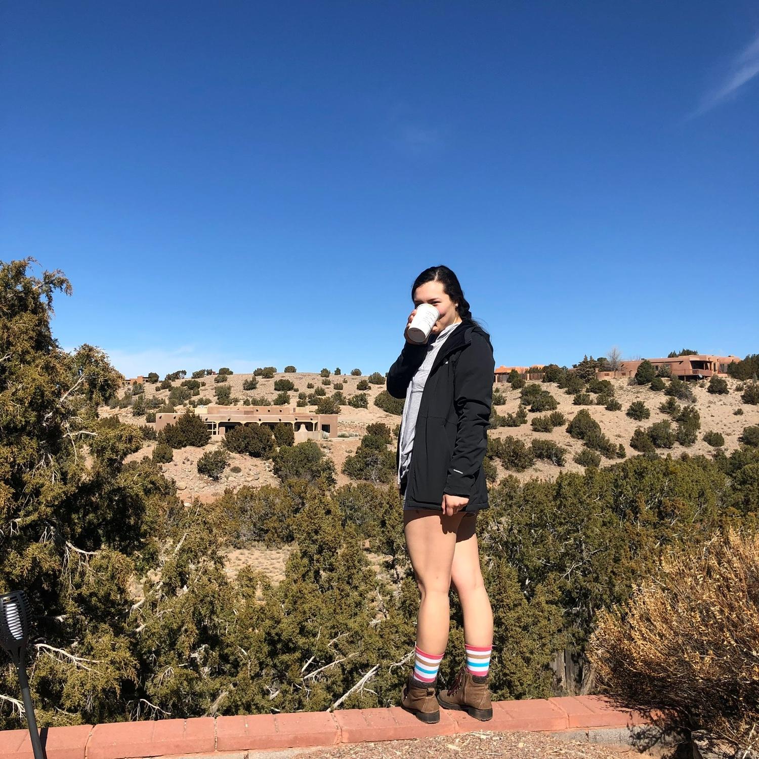 Deep in New Mexico...