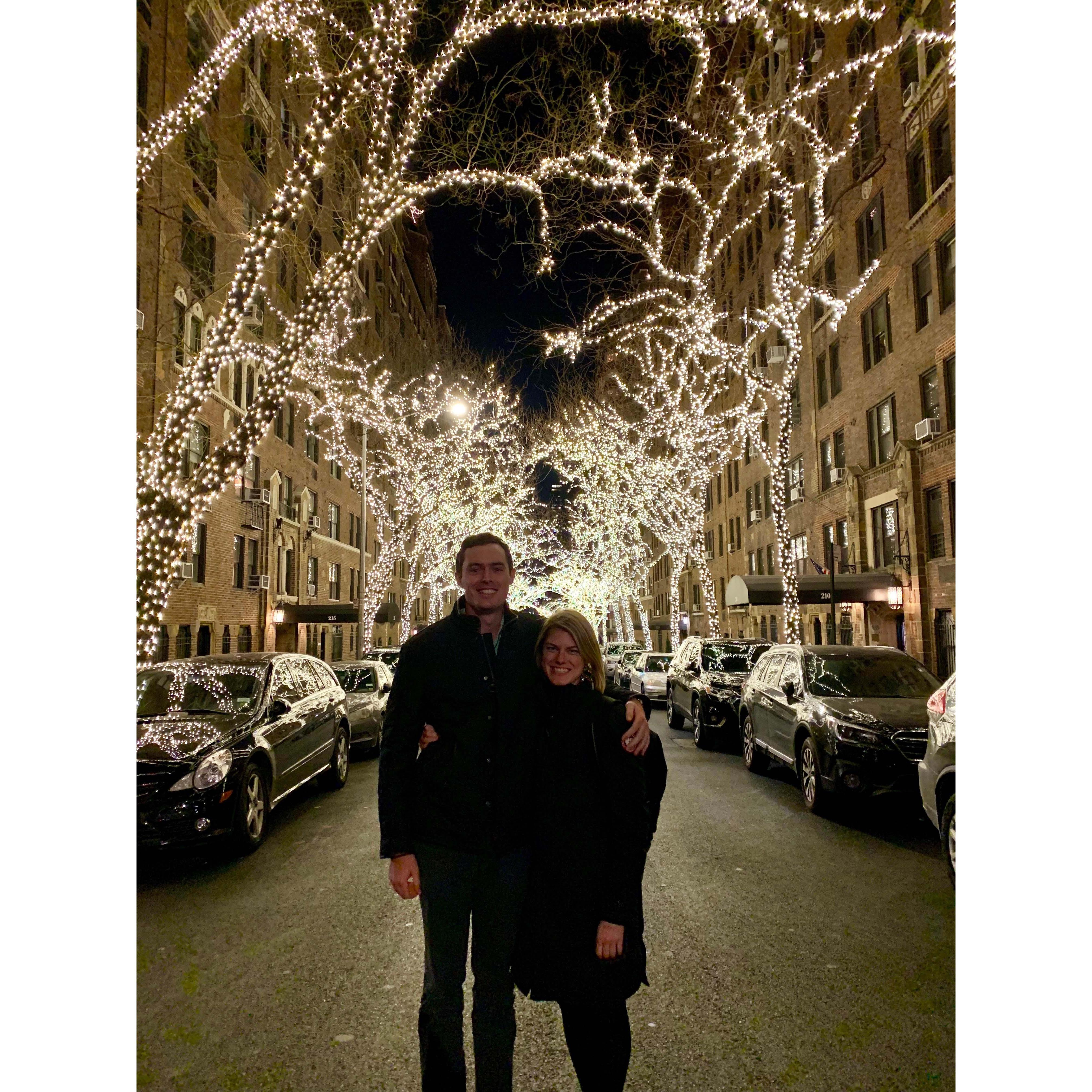 The prettiest street in NYC over the Holidays!
E. 73rd St | December 2019