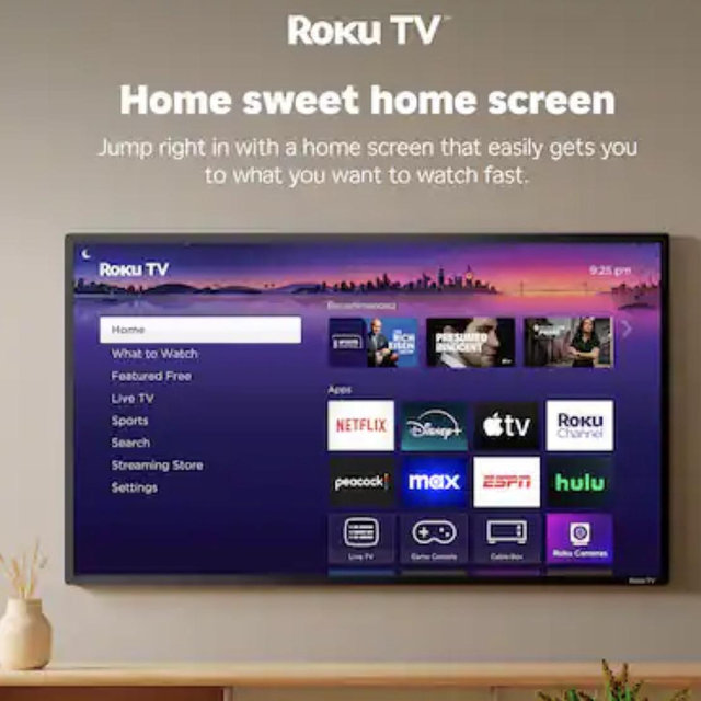 Pioneer - 75" Class LED 4K UHD Smart Roku TV