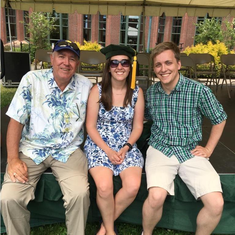 Jean graduated (and so did Will, a year later)!