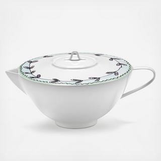 Midnight Flowers Blossom Tea Pot by Marni