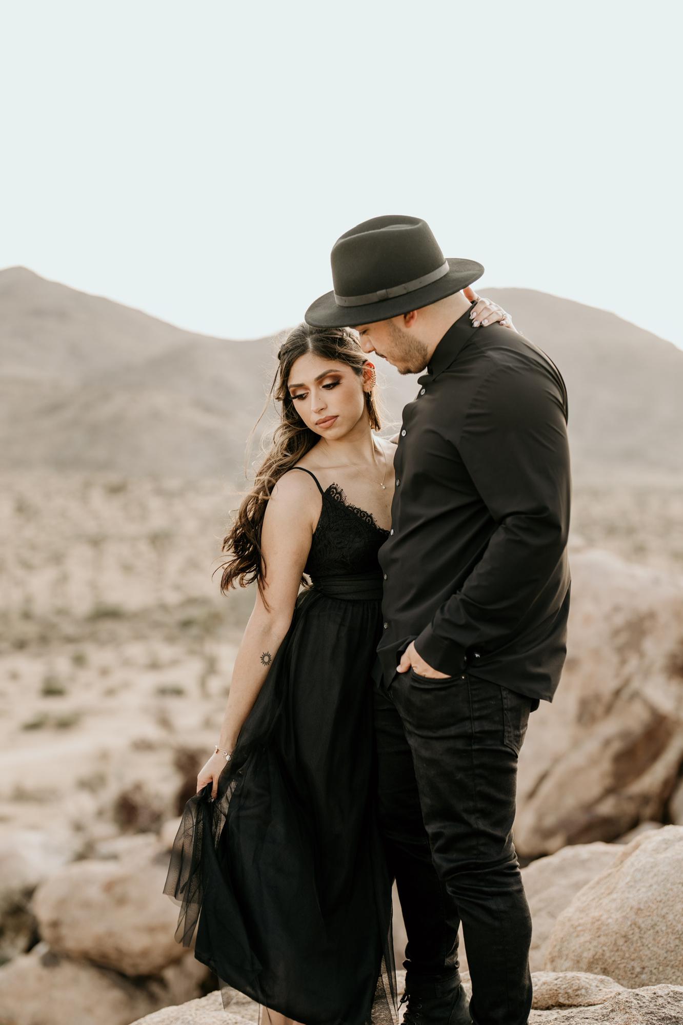 Engagement shoot at our favorite place in the world, Joshua Tree 🖤