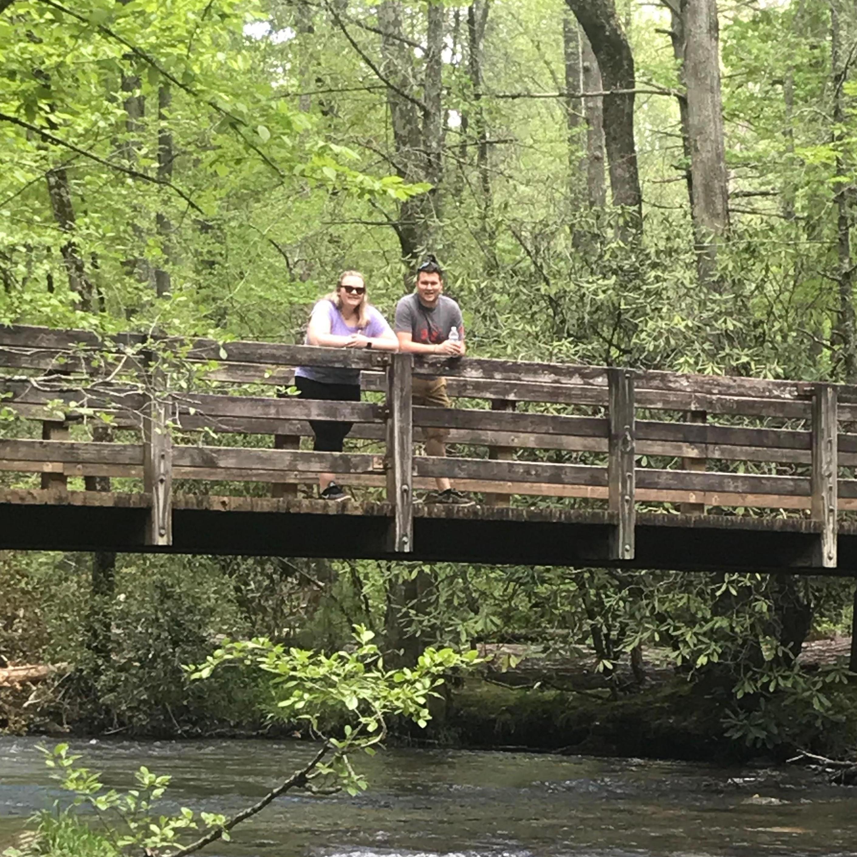 During our trip to Gatlinburg after our graduation from BGSU!